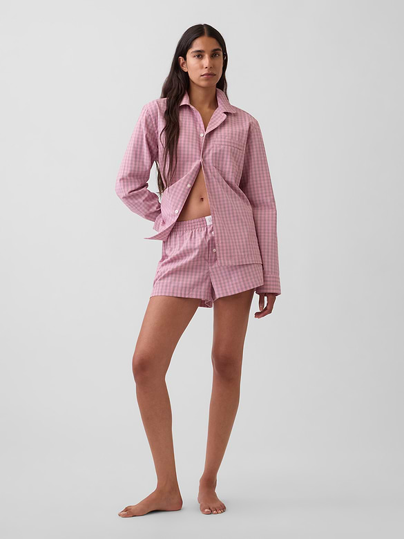 Poplin PJ Boxer Shorts