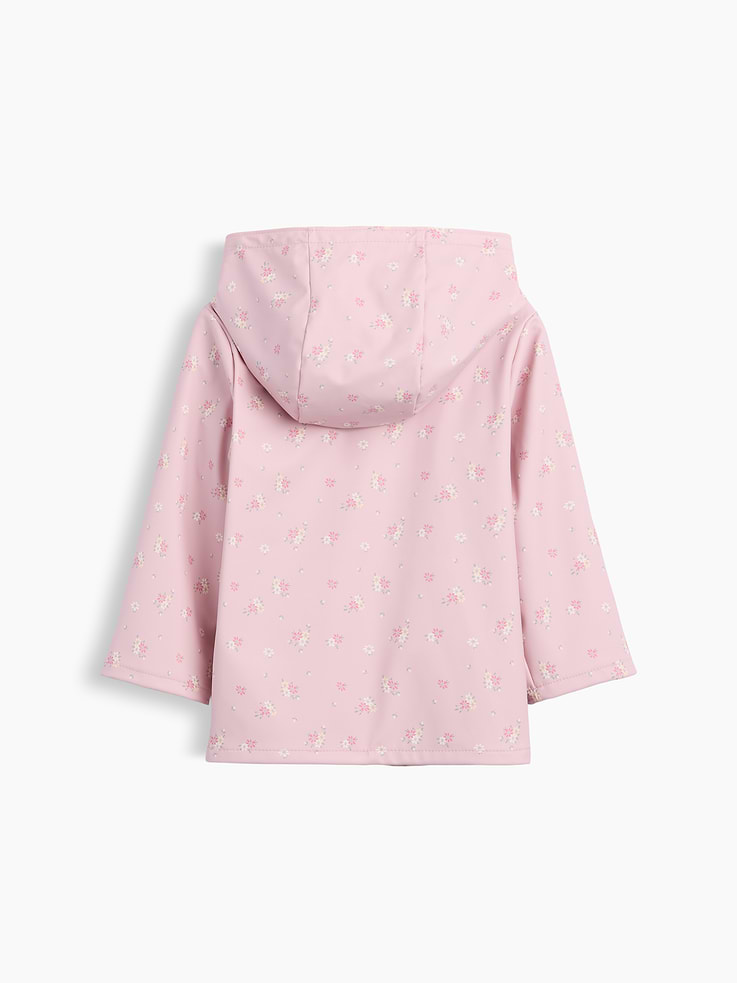 Image number 2 showing, Baby & Toddler Recycled Floral Rain Jacket