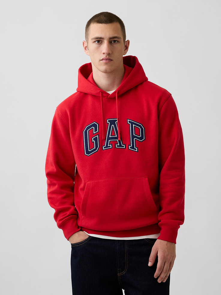 Image number 1 showing, Adult VintageSoft Arch Logo Hoodie