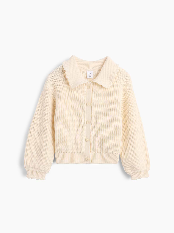 Baby & Toddler Collared Cardigan Sweater