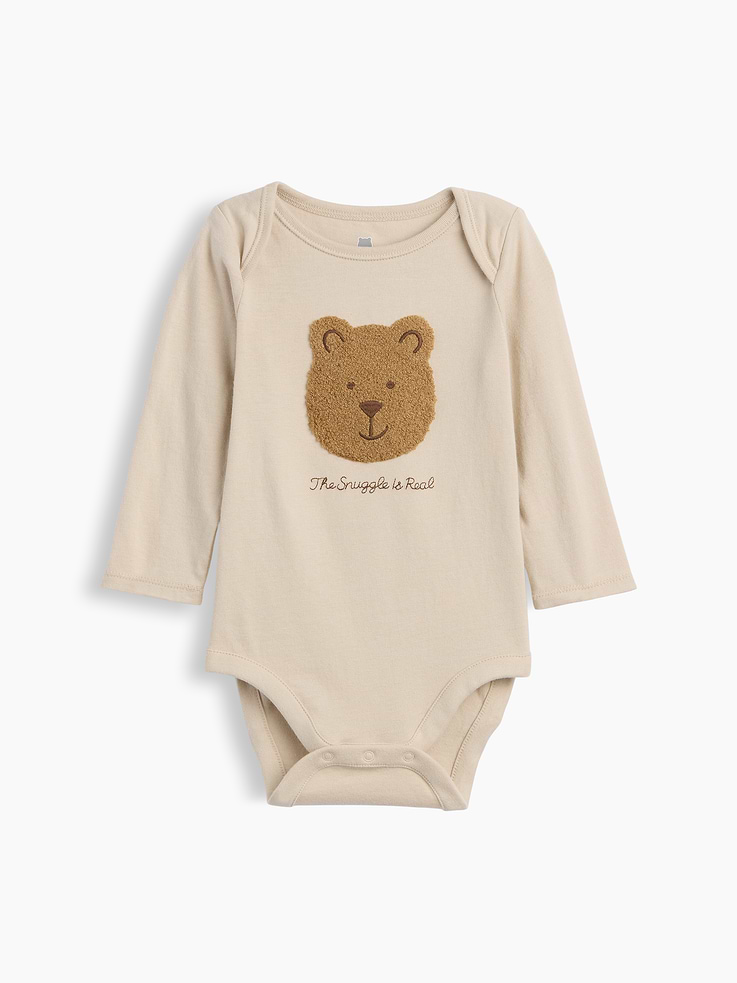 Image number 1 showing, Baby First Favorites Organic Cotton Graphic Bodysuit