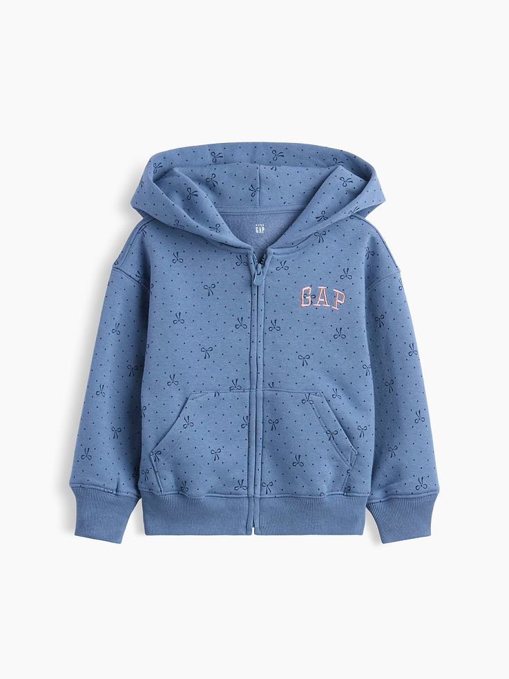 Image number 1 showing, Baby & Toddler VintageSoft Logo Zip Hoodie