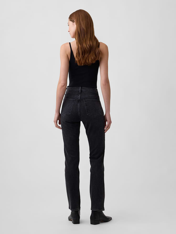 Image number 4 showing, High Rise '90s Slim Straight Jeans