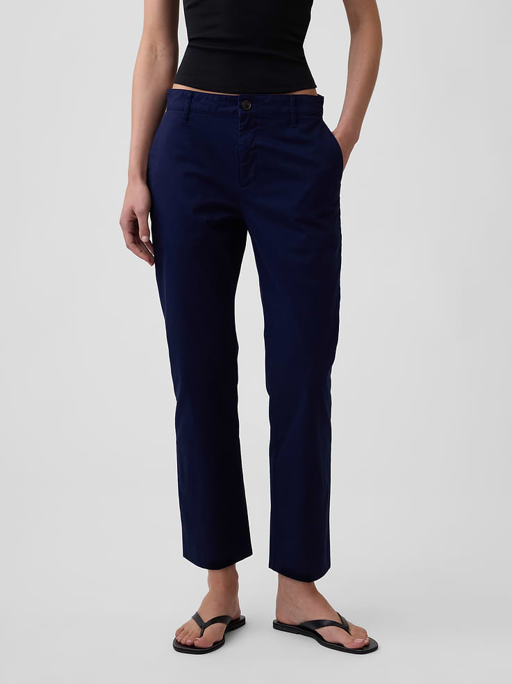 Image number 2 showing, Mid Rise Downtown Khakis