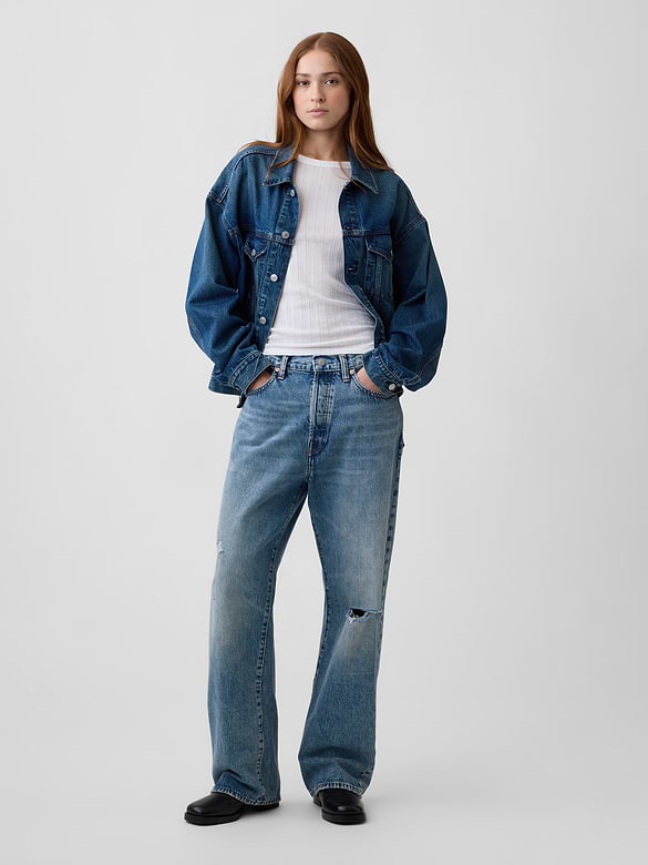 Essential Ribbed Pointelle Crewneck T-Shirt