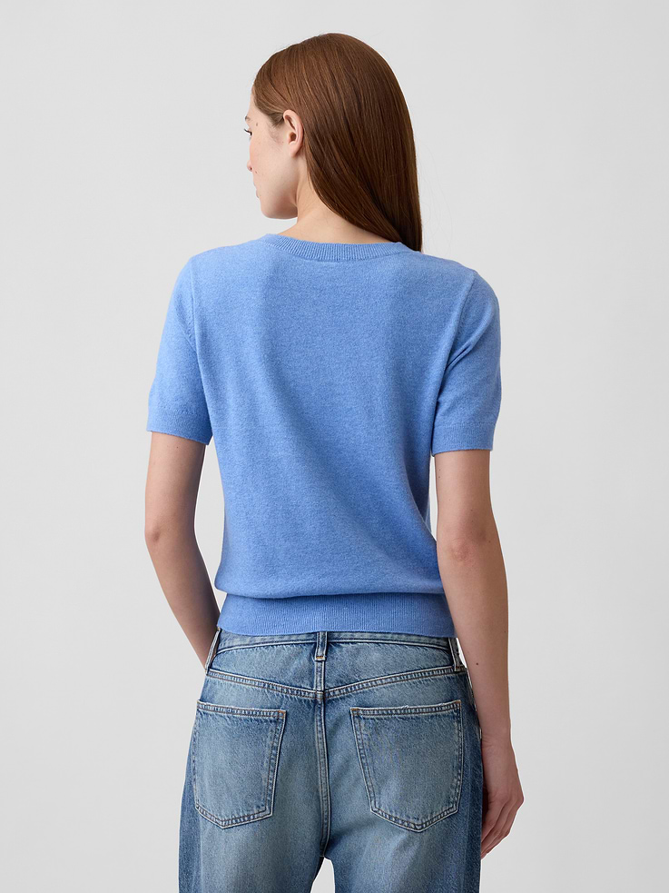 Image number 2 showing, CashSoft Crewneck Sweater