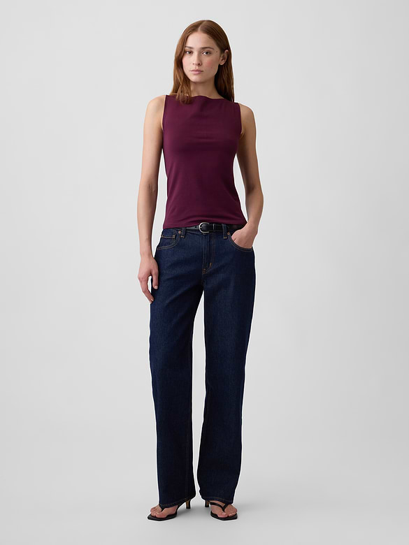 Boatneck Tank Top