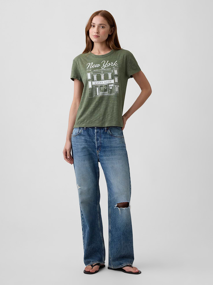 Image number 3 showing, ForeverSoft Relaxed T-Shirt