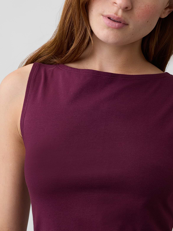Boatneck Tank Top