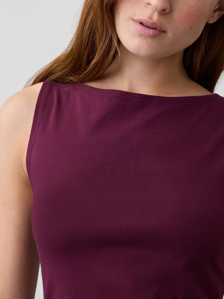 Image number 4 showing, Boatneck Tank Top