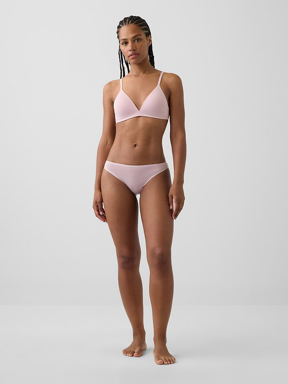 SoftMade Organic Stretch Cotton Triangle Bra