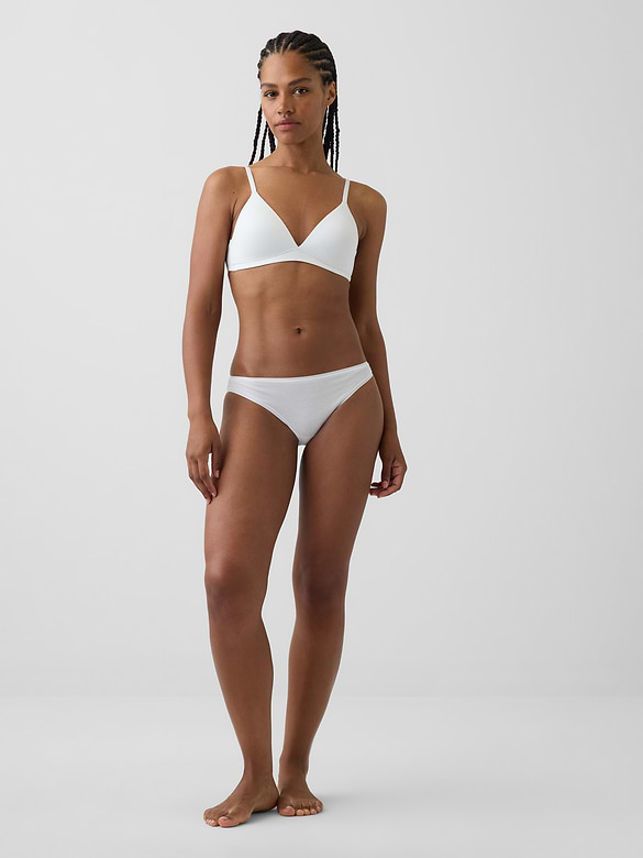 SoftMade Organic Stretch Cotton Triangle Bra