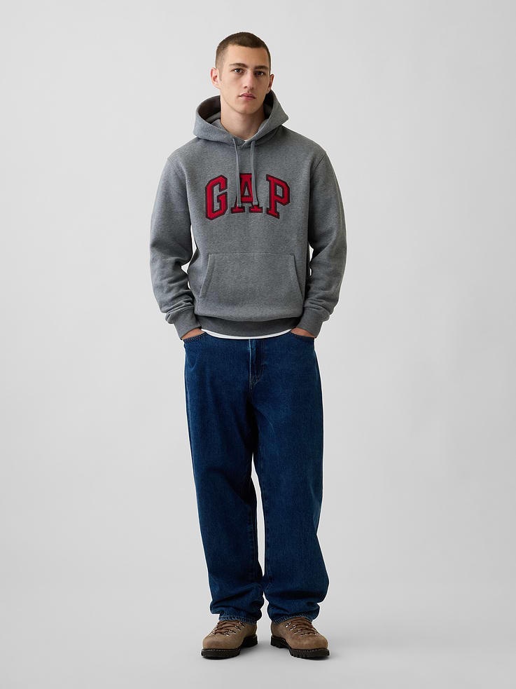 Image number 2 showing, Adult VintageSoft Arch Logo Hoodie