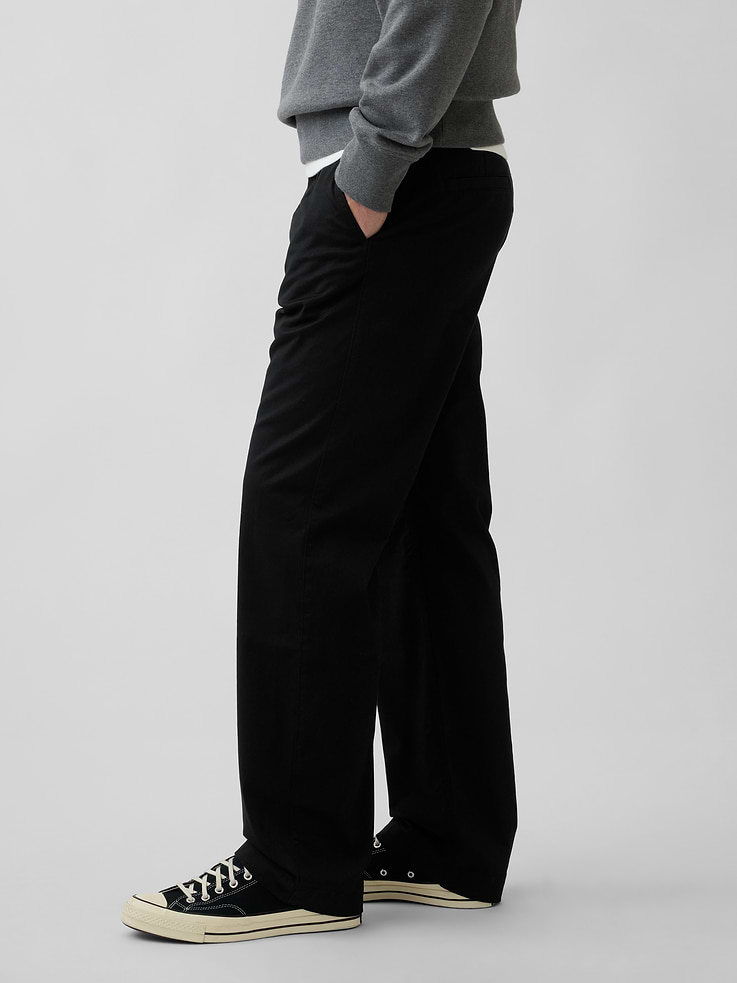 Image number 3 showing, Modern Loose Pleated Khakis