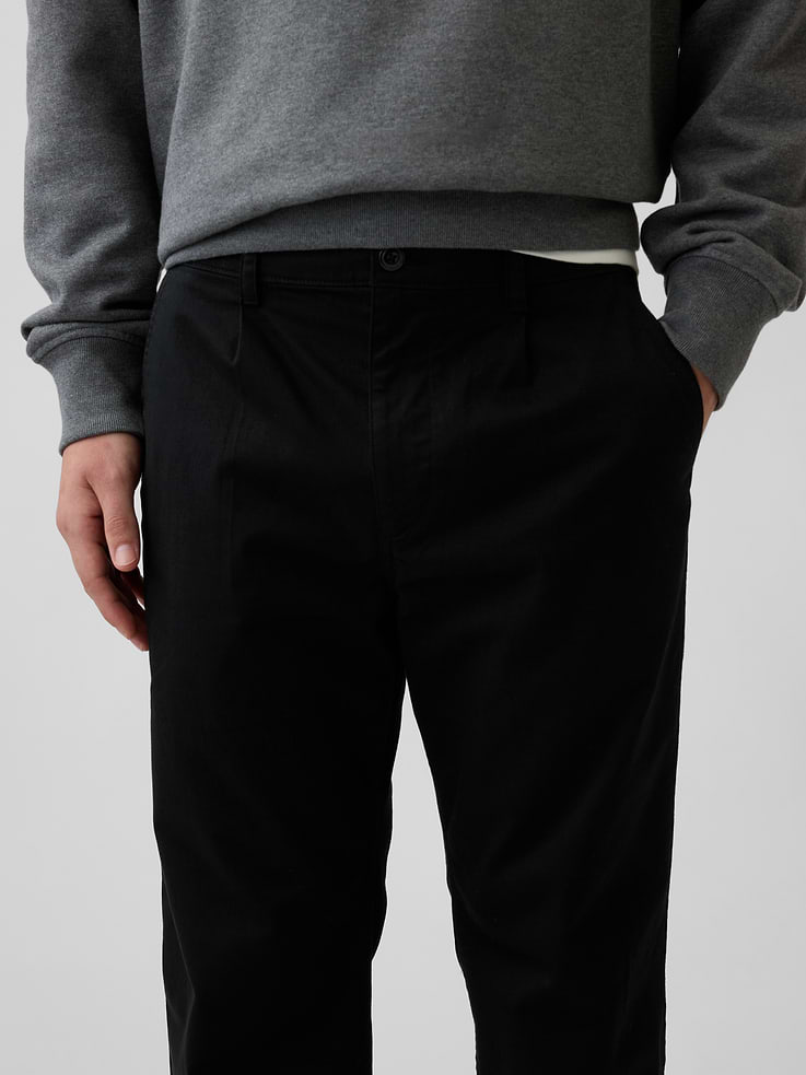 Image number 6 showing, Modern Loose Pleated Khakis
