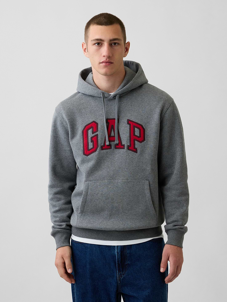 Image number 1 showing, Adult VintageSoft Arch Logo Hoodie