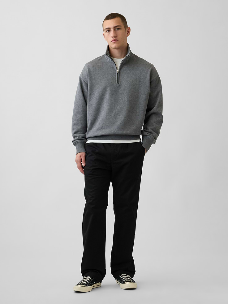 Image number 1 showing, Modern Loose Pleated Khakis