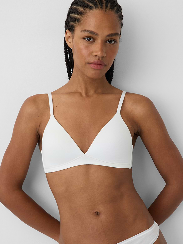 SoftMade Organic Stretch Cotton Triangle Bra