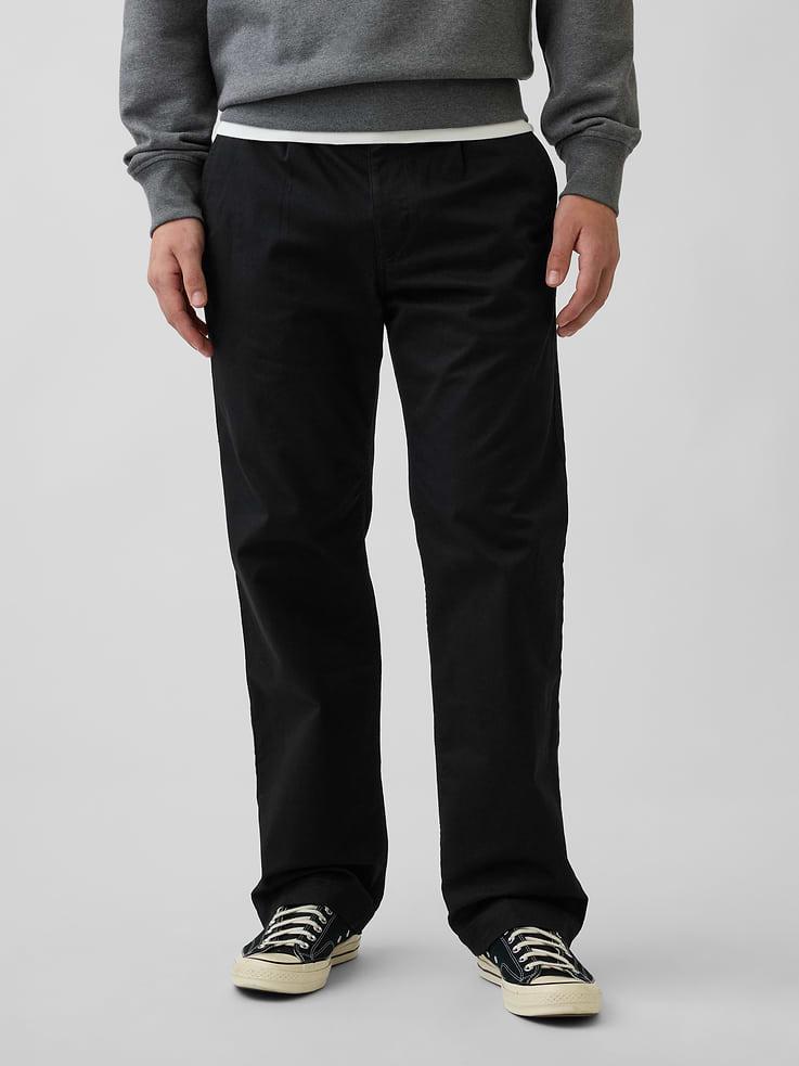 Image number 2 showing, Modern Loose Pleated Khakis