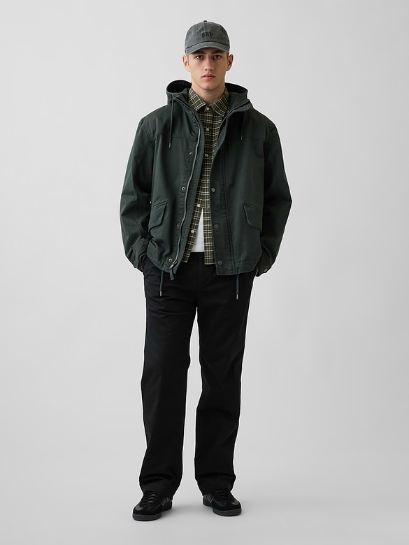 Modern Loose Pleated Khakis