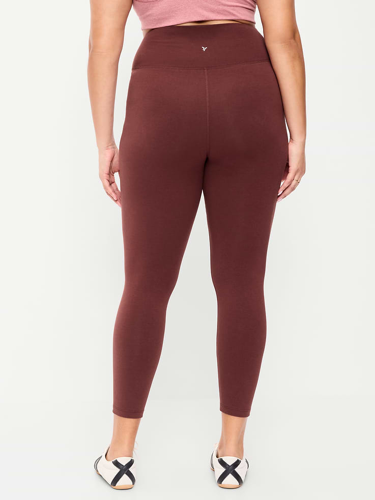 Image number 7 showing, High-Waisted PowerChill 7/8 Cotton Leggings