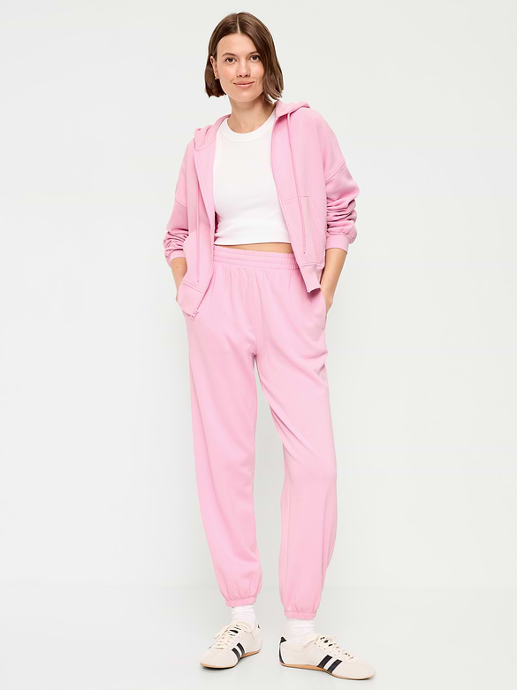 High-Waisted SoComfy Jogger Sweatpants