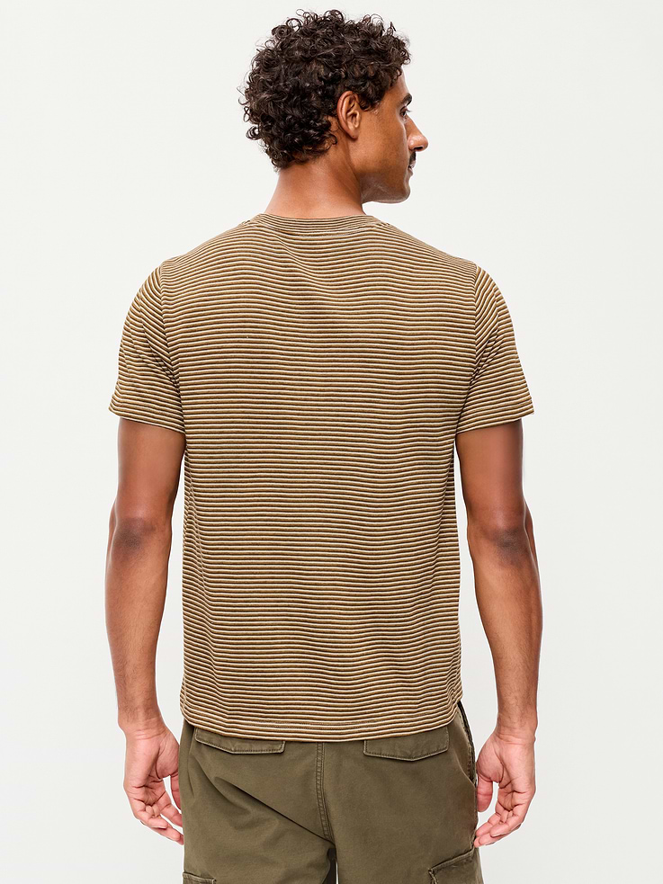 Image number 2 showing, Crew-Neck Striped T-Shirt