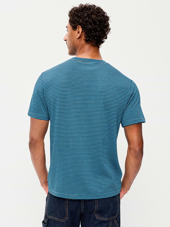 Crew-Neck Striped T-Shirt