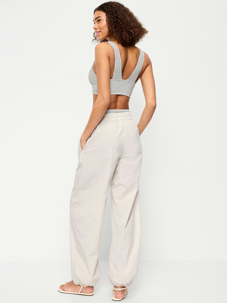 Image number 3 showing, Lightweight Pull-On Poplin Balloon Pants