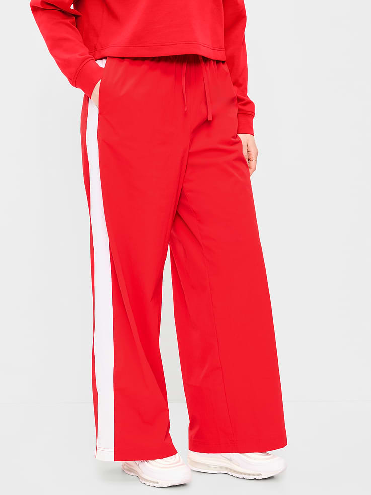 Image number 3 showing, High-Waisted TrekTech Lightweight Woven Active Pants