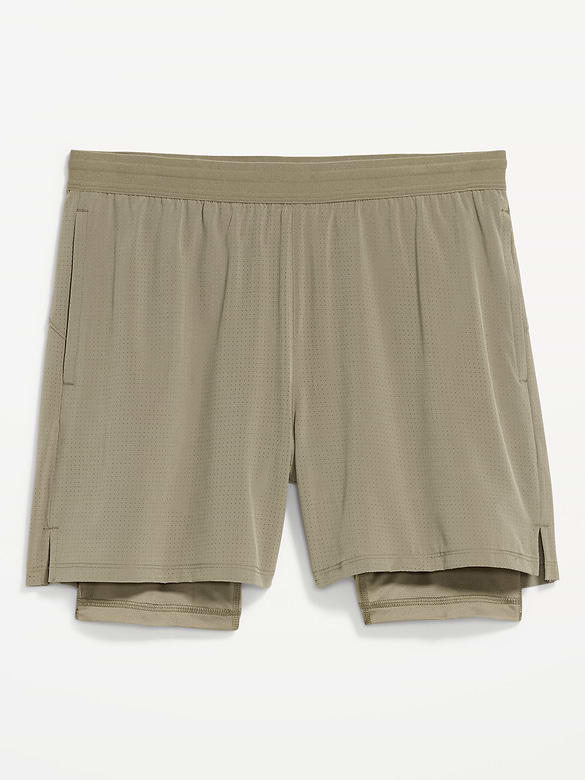 2-In-1 Performance Run Shorts -- 5-inch inseam