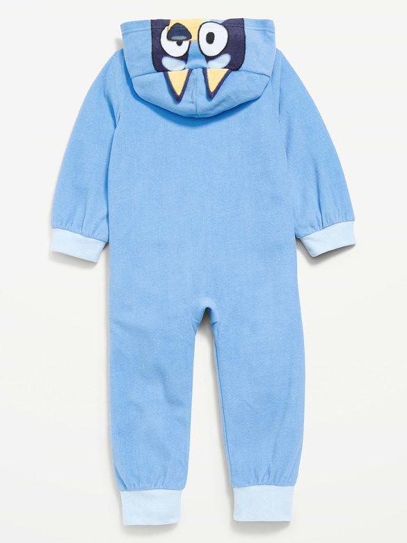 Bluey™ Hooded Unisex Fleece One-Piece for Toddler