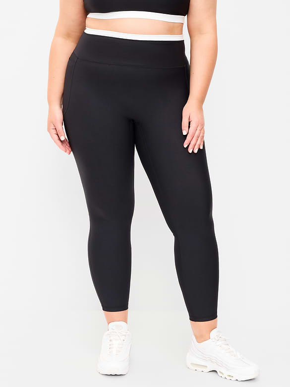 Extra-High Waisted PowerSoft Boundless 7/8 Pocket Leggings – No Front Seam