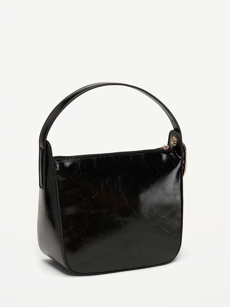 Image number 3 showing, Faux-Leather Convertible Bracelet Bag