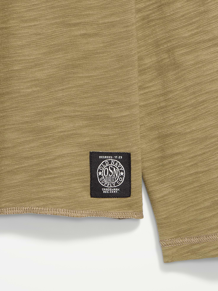 Image number 4 showing, Long-Sleeve Slub Knit T-Shirt