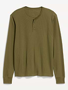 Image number 3 showing, Long-Sleeve Waffle Henley T-Shirt
