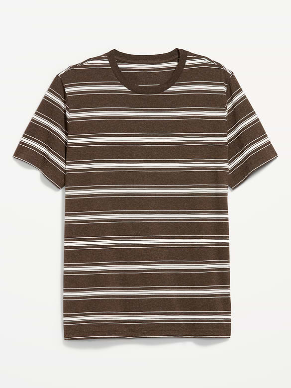 Crew-Neck Striped T-Shirt