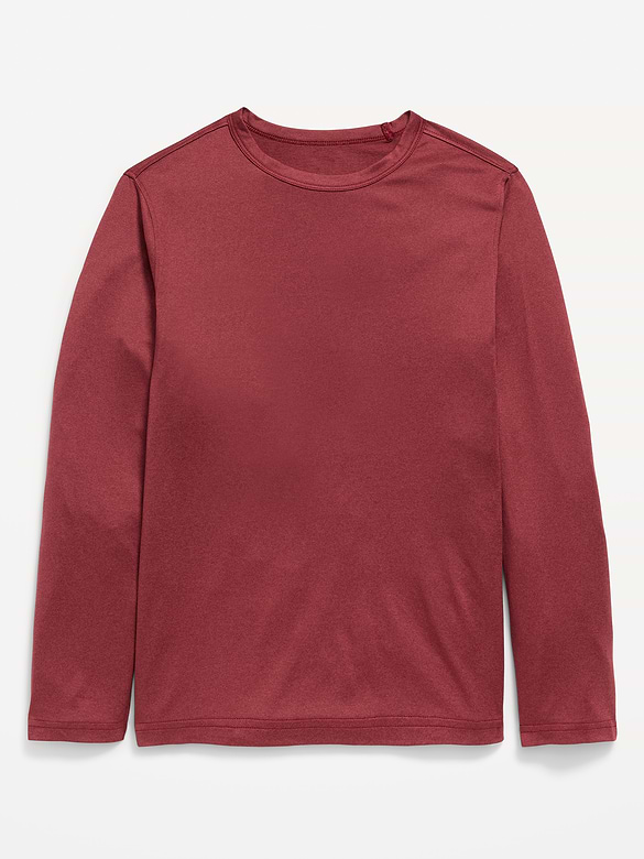 CloudMotion Long-Sleeve Performance T-Shirt for Boys