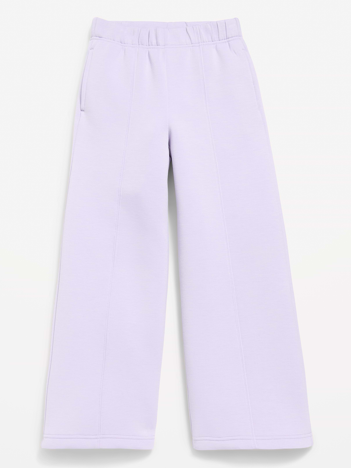 Image number 5 showing, High-Waisted Bounce Fleece Wide-Leg Sweatpants for Girls