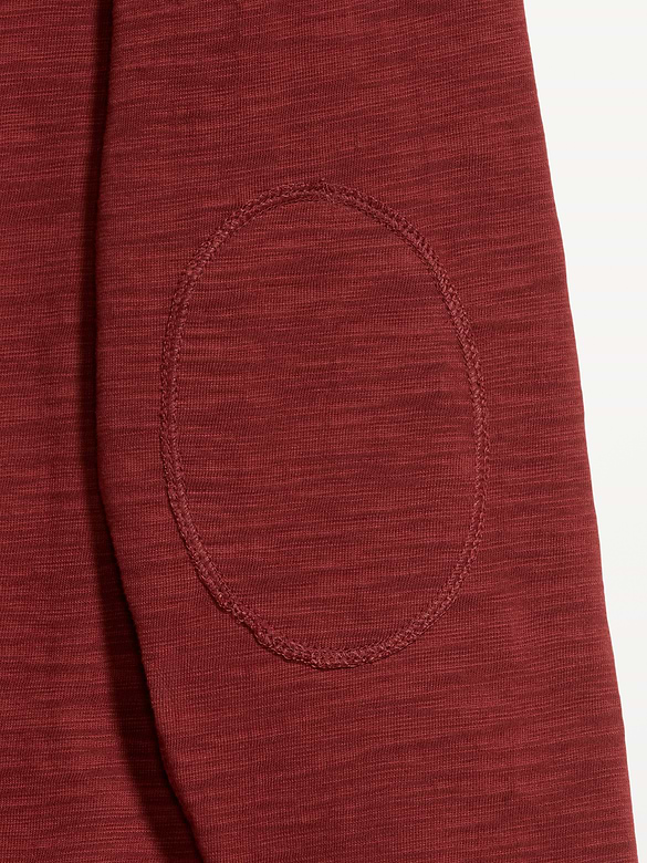 Long-Sleeve Slub Knit T-Shirt