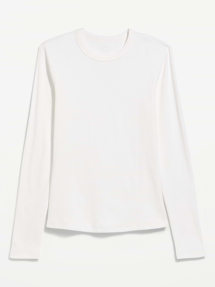 L'image numéro 2 présente T-shirt ajusté à manches longues