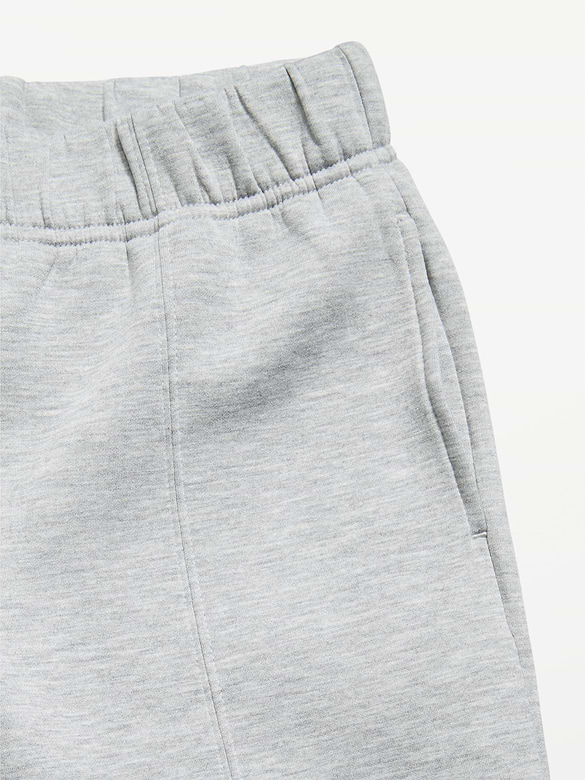 High-Waisted Bounce Fleece Wide-Leg Sweatpants for Girls