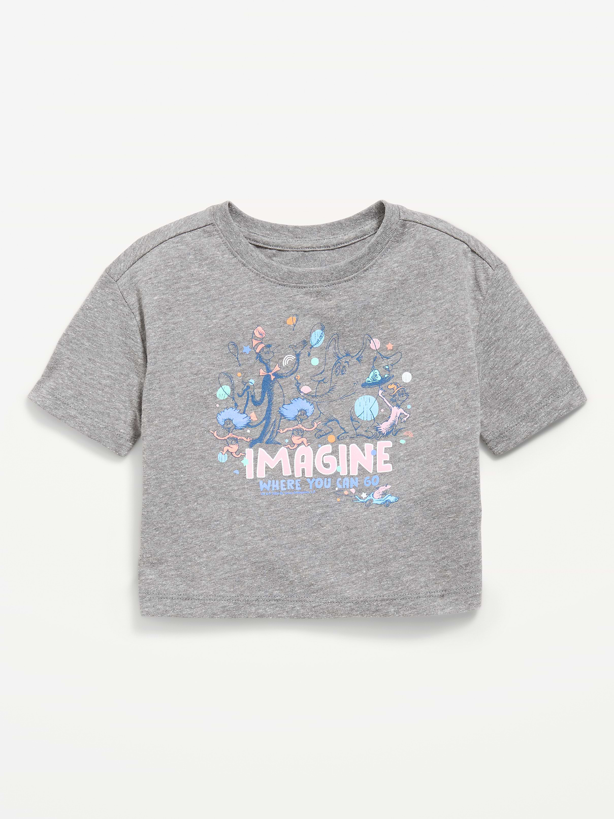 Image number 1 showing, Dr. Seuss™ Boxy Graphic T-Shirt for Toddler Girls