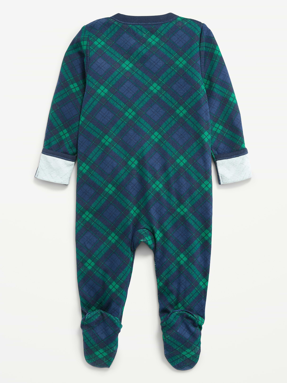 Image number 3 showing, 2-Way-Zip Sleep & Play Footed One-Piece for Baby