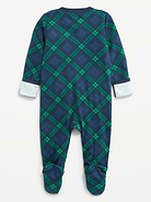 Image number 3 showing, 2-Way-Zip Sleep & Play Footed One-Piece for Baby