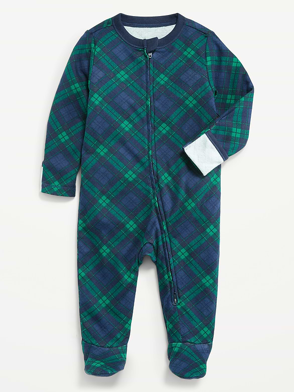 2-Way-Zip Sleep & Play Footed One-Piece for Baby