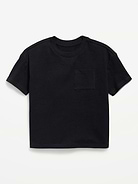 Image number 1 showing, Oversized Short-Sleeve Pocket T-Shirt for Toddler Boys