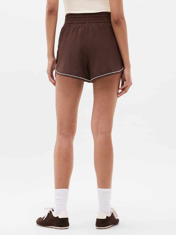 Image number 5 showing, Weekender High Rise Picot 3" Run Short