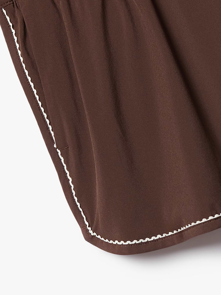 Image number 2 showing, Weekender High Rise Picot 3" Run Short