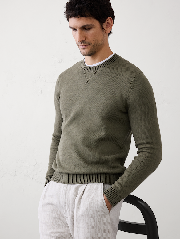 Textured Knit Sweater